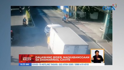 Dalawang rider, nagkabanggaan sa Dasmariñas, Cavite | UB