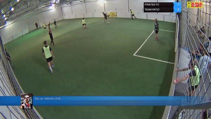 But de Valentin (3-6) - PIRATES FC Vs TEAM PATIO - 05/10/21 21:00 - LIGUE 1 - Poitiers Game Parc