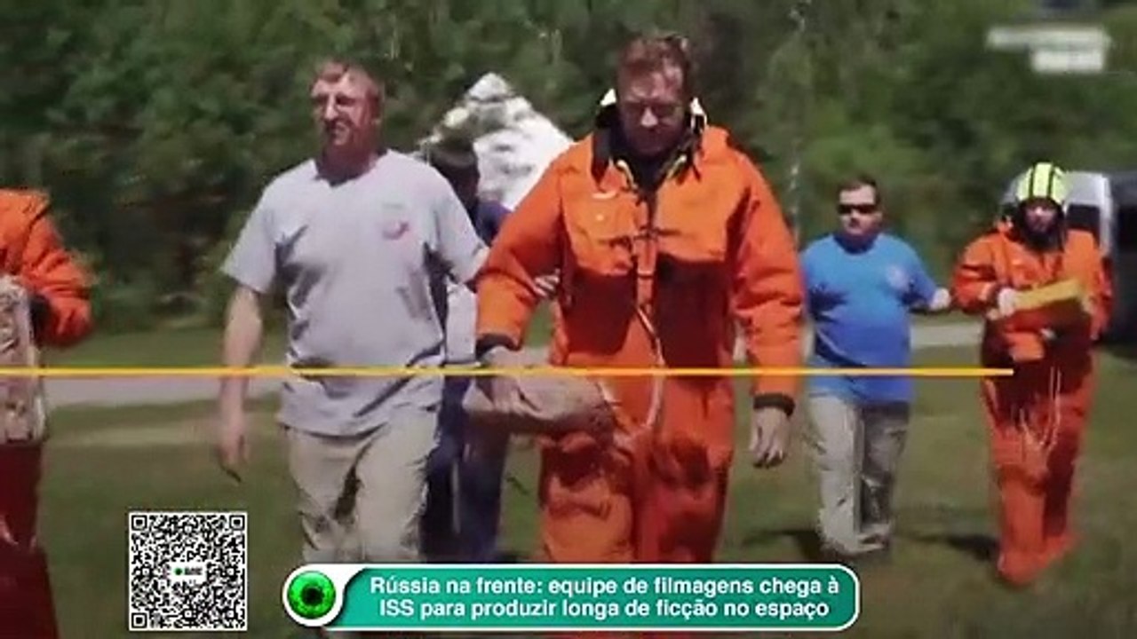 Rússia na frente: equipe de filmagens chega à ISS para produzir longa de ficção no espaço