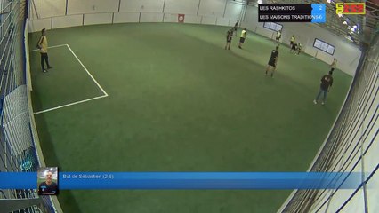 But de Sébastien  (2-6) - LES RASHKITOS Vs LES MAISONS TRADITIONS - 05/10/21 19:00 - LIGUE 3