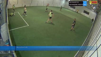 But de Anis (7-22) - LES RASHKITOS Vs LES MAISONS TRADITIONS - 05/10/21 19:00 - LIGUE 3
