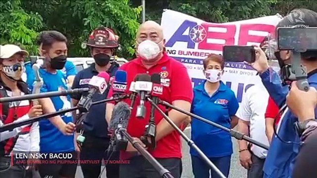 Fire and rescue volunteers party-list group: Allow firefighters to carry guns