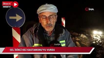 Tải video: Sel, ikinci kez Kastamonu'yu vurdu, bazı köylere ulaşım kesildi