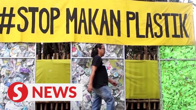 The Indonesian museum made of plastic waste