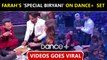 Farah Khan Serves Shahi Biryani To Remo, Punit & Salman On The Set Of Dance Plus 6 | BTS