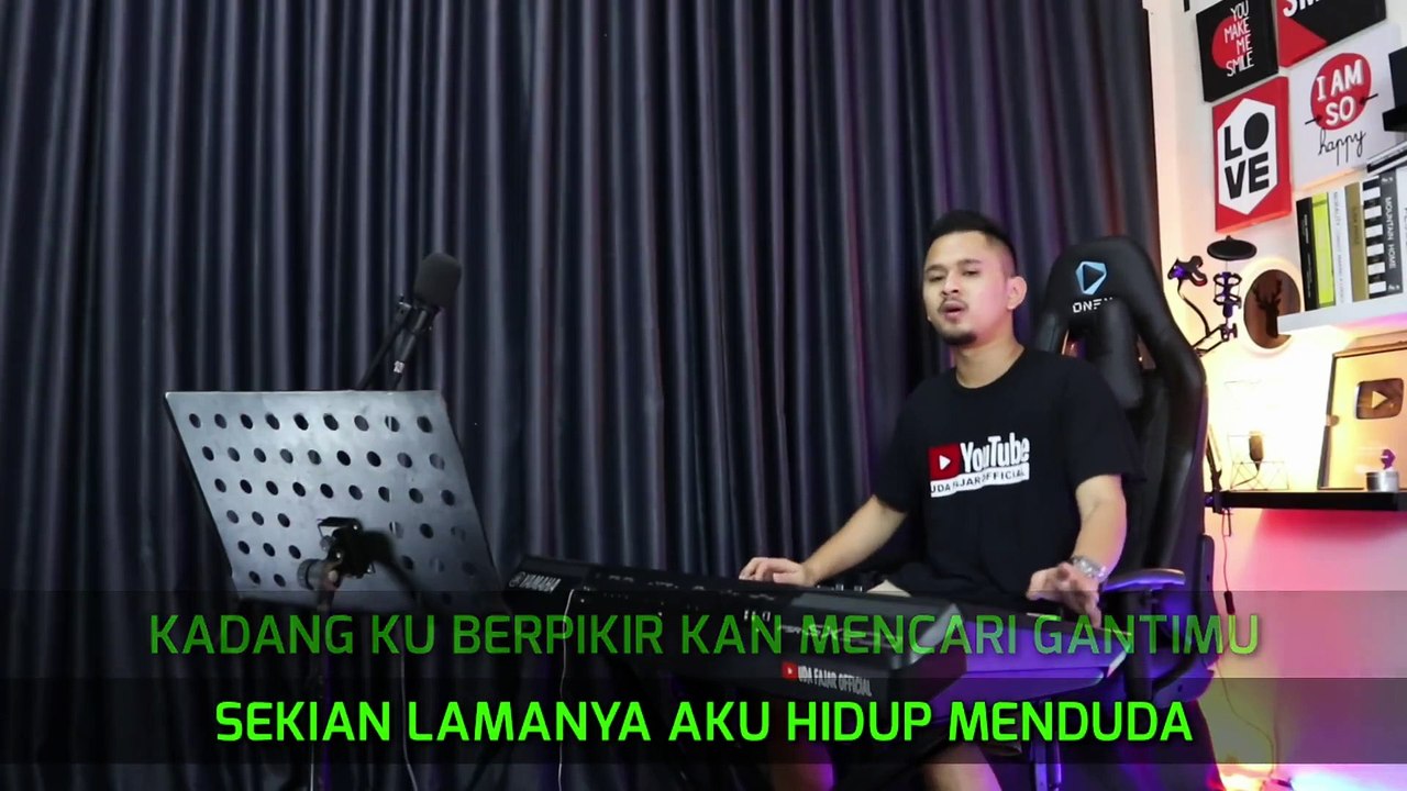 SUMPAH BENANG EMAS KaraokeLirik Dangdut Versi Uda Fajar Nada Cowok_1080p