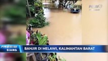 Jajaran Polres Melawi Bantu Masyarakat yang Terdampak Banjir