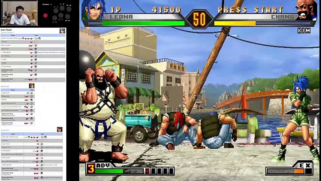 (PS2) King of Fighters '98 UM - 03 - Ikari Team - Lv 6 - Enjoying the pain!