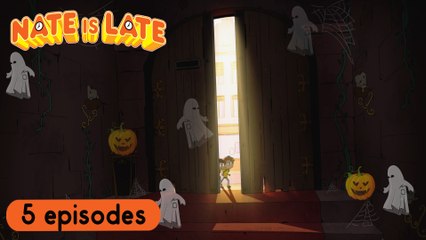 Nate is Late - HALLOWEEN - 5 FULL EPISODES