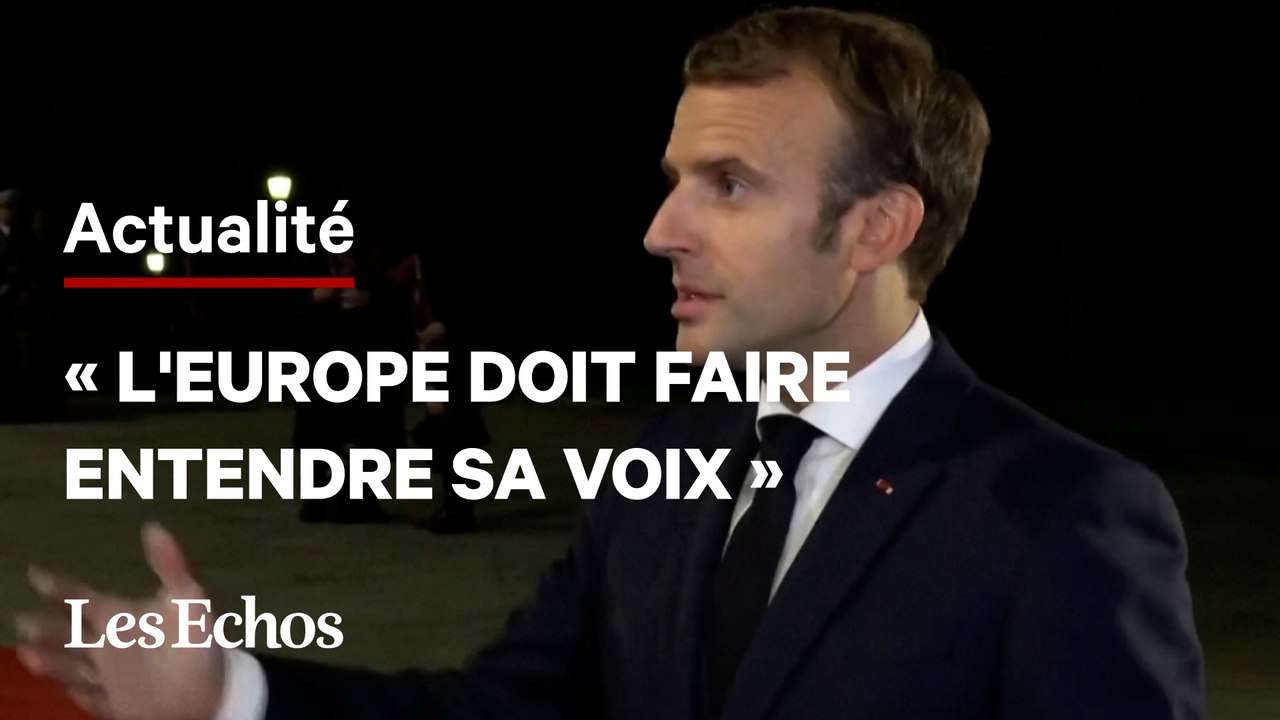 Indo-Pacifique : « L'Europe doit parler d'une seule voix : sa voix », déclare Emmanuel Macron