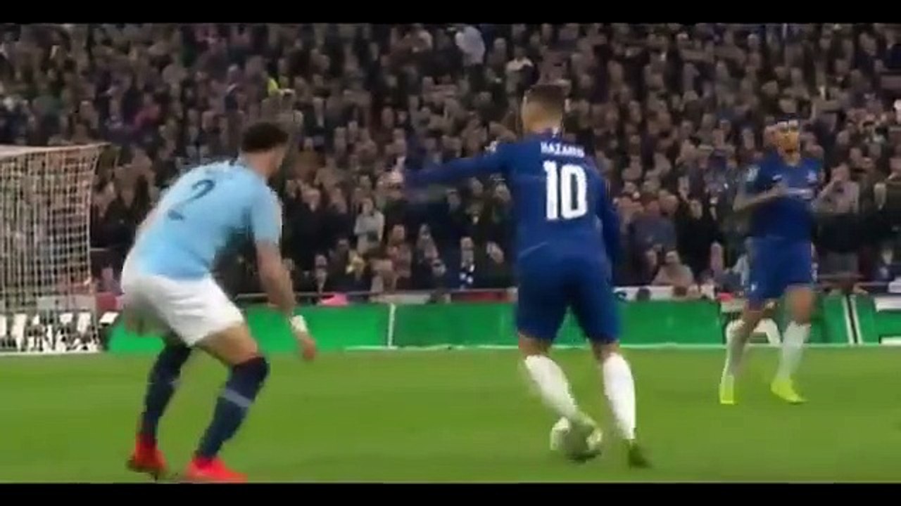 Eden Hazard dribbled