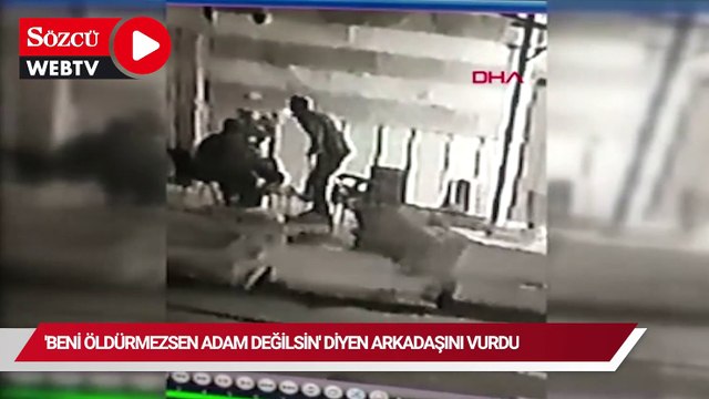 İçki içtiği arkadaşını böyle vurdu