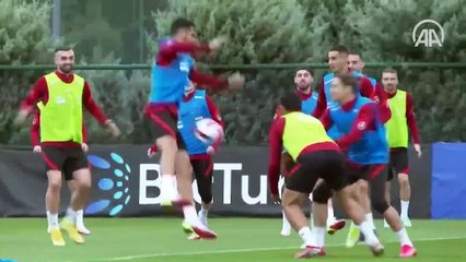 A Milli Futbol Takımı, Norveç ve Letonya ile oynayacağı maçların hazırlıklarına devam etti