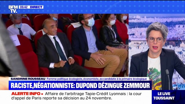 Sandrine Rousseau: Eric Zemmour incarne un pouvoir viriliste exactement comme Trump