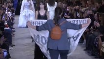 Boicot al desfile de Louis Vuitton durante la Semana de la Moda de París