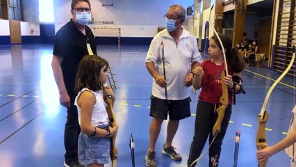 Le club de Tir à l'arc de Martigues sur le plateau de Maritima TV