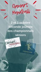Programme du second week-end de championnat saison 2021-2022
