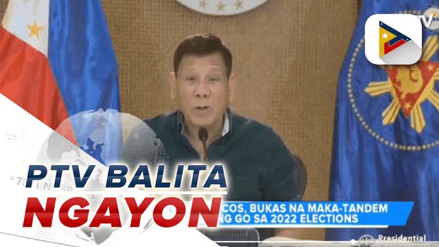#PTVElectionTV | Paglaban sa iligal na droga, isusulong din ng Lacson-Sotto tandem; Pres. #Duterte, umapela sa mga kandidato at ilang grupo na tiyaking magiging mapayapa ang eleksyon