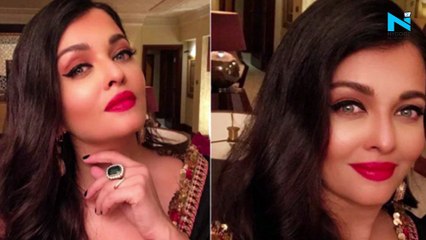 Whoa! Aishwarya Rai stuns in black ensemble at Dubai event