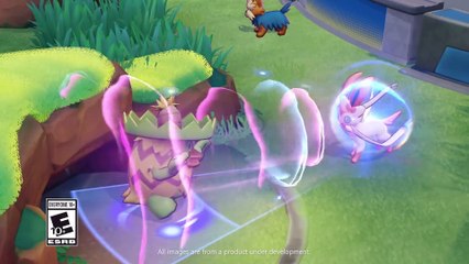 Скачать видео: Conoce en este tráiler a Sylveon, la última criatura en sumarse a Pokémon Unite y su arena de combate