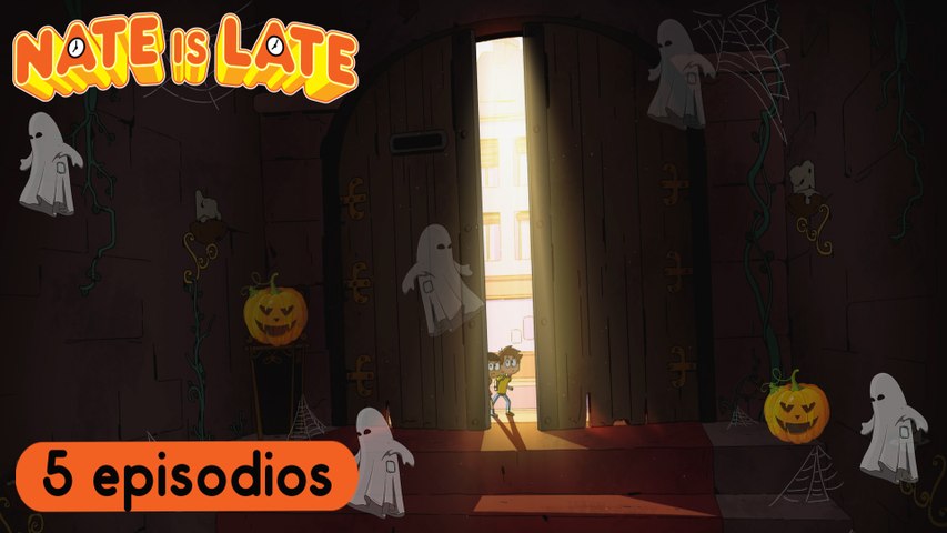 Nate is Late - HALLOWEEN - 5 EPISODIOS COMPLETOS