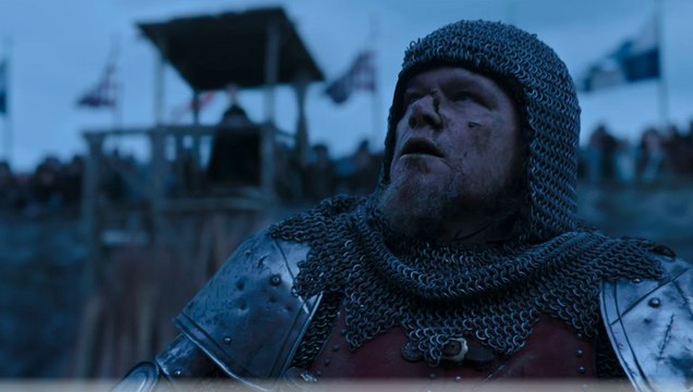 The Last Duel : Matt Damon vs. Adam Driver Fight - Opening Scene