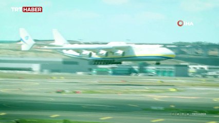 Dünyanın en büyük kargo uçağı İstanbul Havalimanı'nda