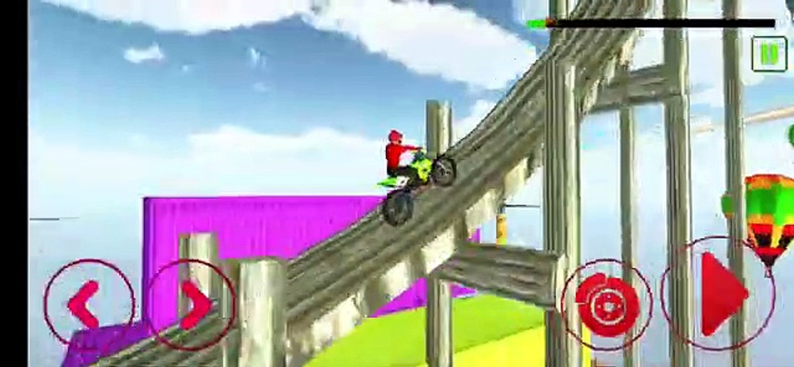 Bike Stunt Games  Bike Racing Games MotorCycle 3d  Android Gameplay