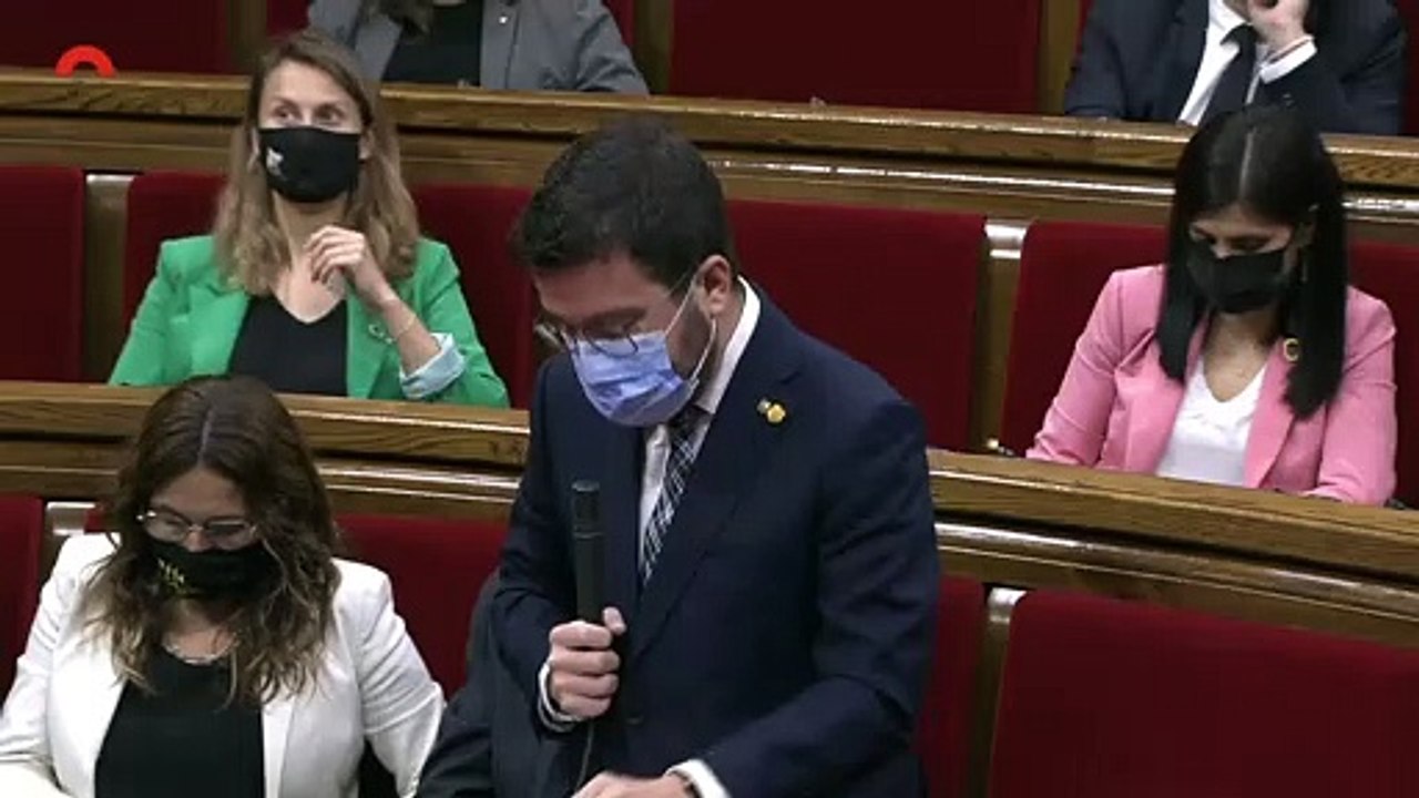 Aragonès: "Amb els pressupostos reduirem la desigualtat"