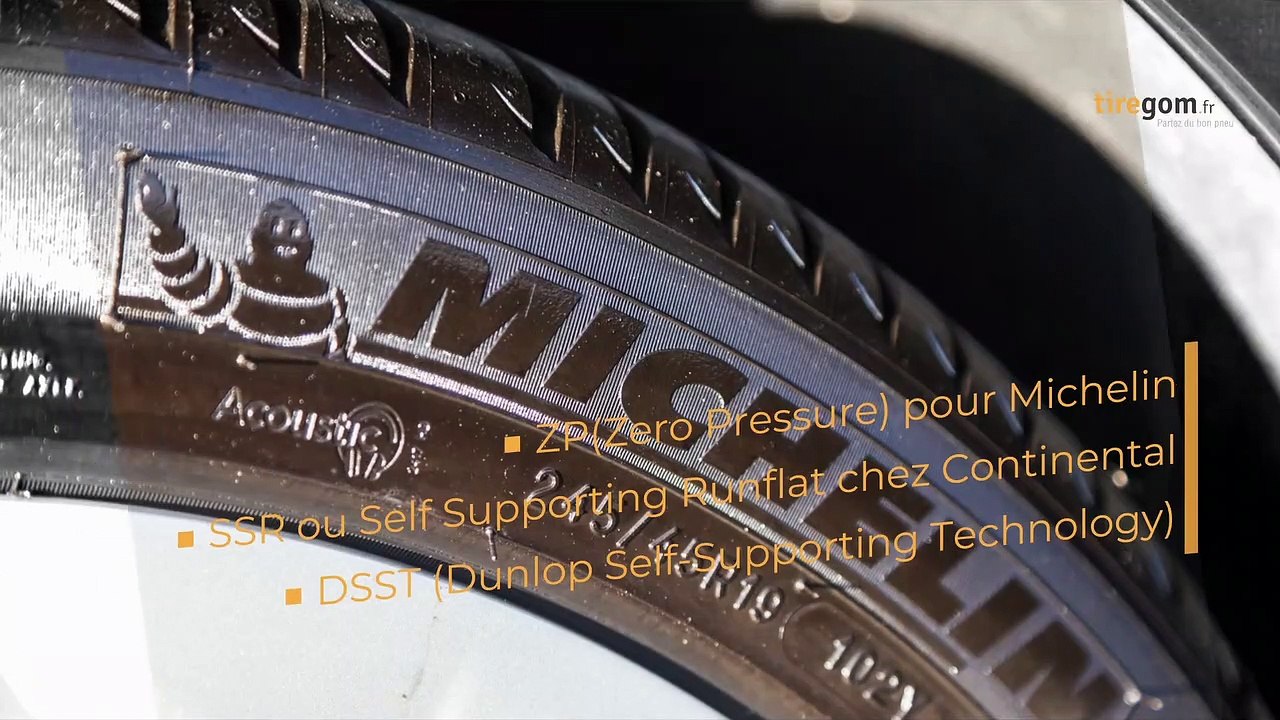 Pneu Runflat : qu’est-ce que c’est ?