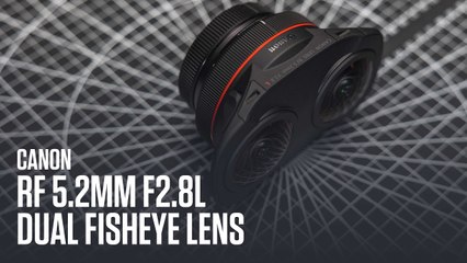 Canon RF 5.2mm F2.8L Dual Fisheye