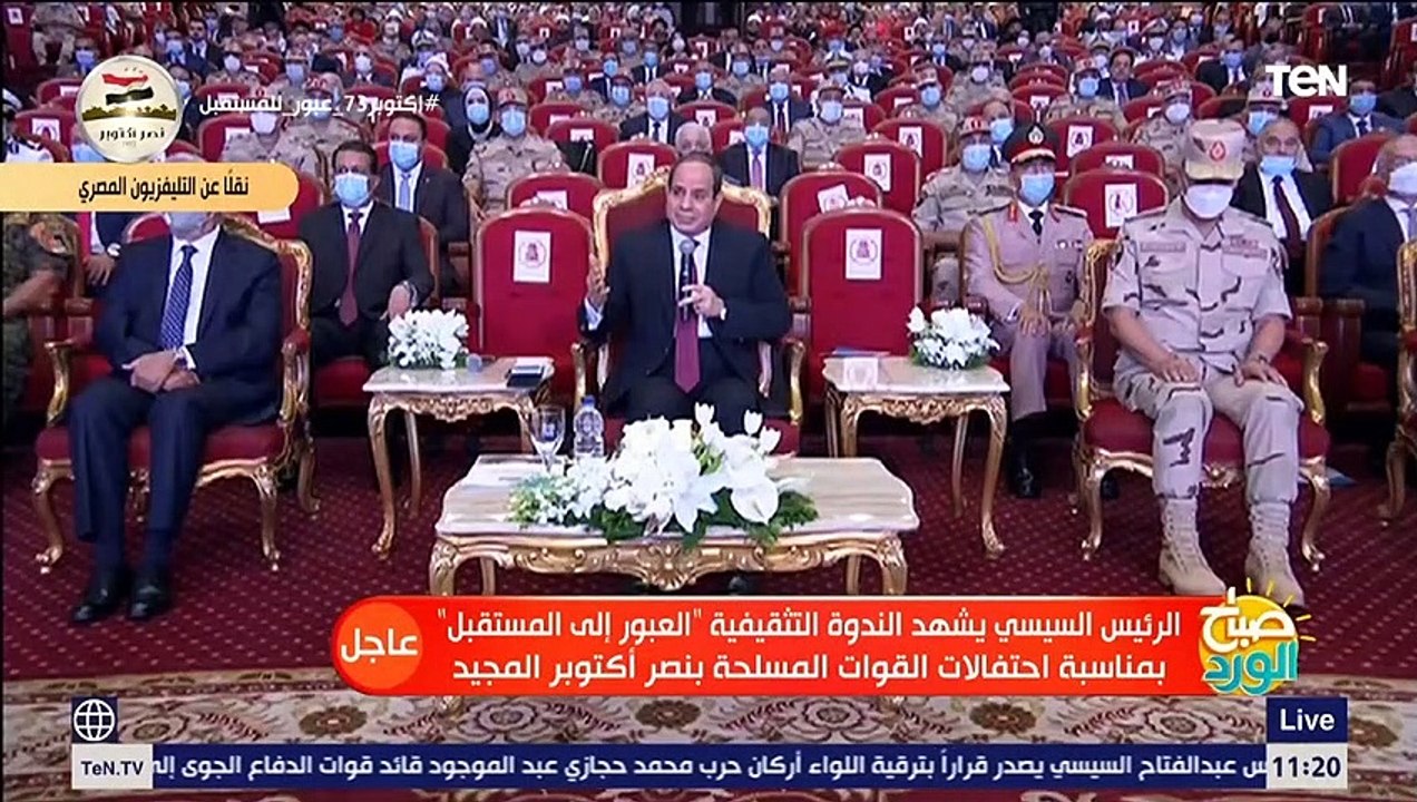 السيسي: أهل سيناء قدموا كل الدعم وعرضوا حياتهم للخطر حتى تعود سيناء لمصر وأهلها