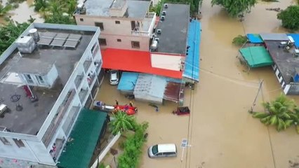 Rescate al límite en China
