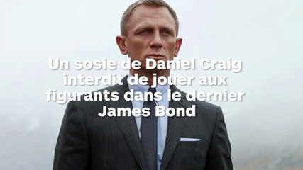 Ce sosie de Daniel Craig s'est vu refuser un contrat de figurant sur le tournage de James Bond