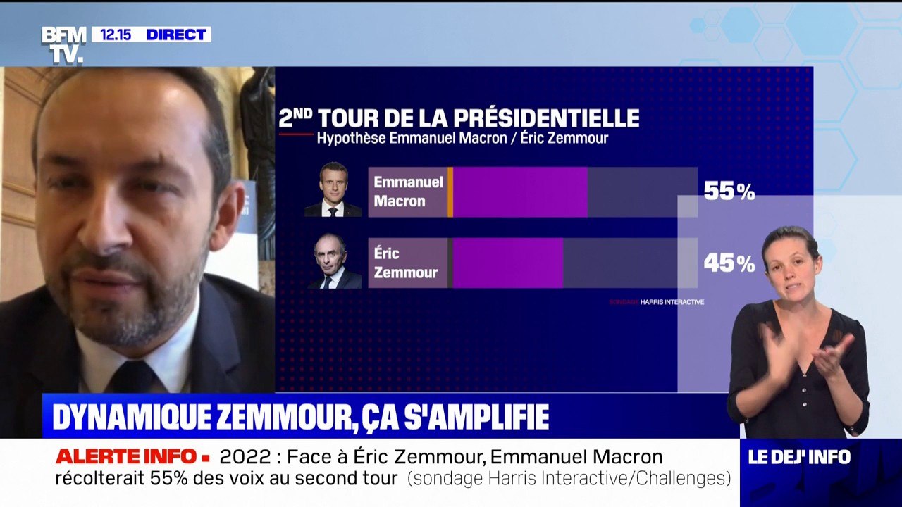 Sébastien Chenu, porte-parole du Rassemblement National: "Il faut garder la tête froide (...) les instituts de sondage nous ont beaucoup enterrés"