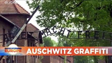Anti-Semitic graffiti found at Auschwitz-Birkenau death camp