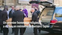 À Paris, un premier hommage à Bernard Tapie rassemble de nombreuses célébrités