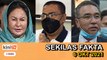 Rosmah sebak di mahkamah, Kami minta maaf rakyat Melaka, Terburu-buru bubar DUN | SEKILAS FAKTA
