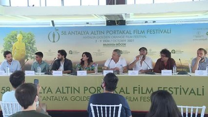 58. Antalya Altın Portakal Film Festivali'nde "Okul Tıraşı" filminin söyleşisi yapıldı