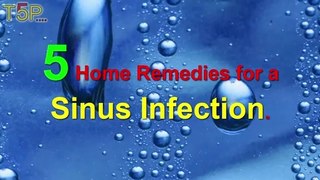 How to Get Rid of a Sinus Infection in 24 Hours | 5 Natural Remedies for Sinus Infection and Pain.