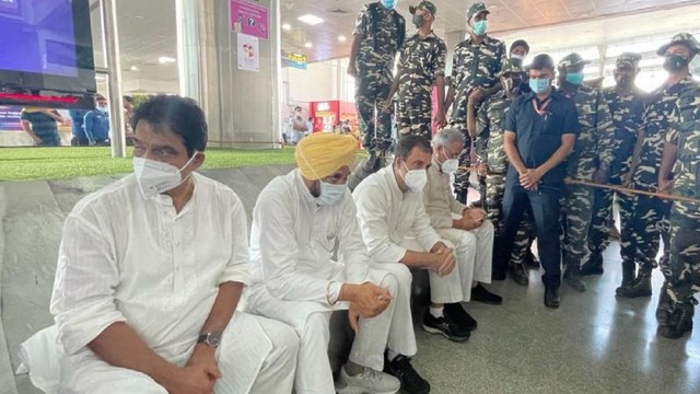 Lakhimpur Case: Rahul Gandhi reaches Sitapur