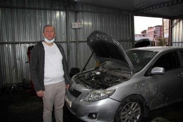 Hidrojen temizliği yaptırmak istediği otomobilinde 20 bin liralık hasar oluştu