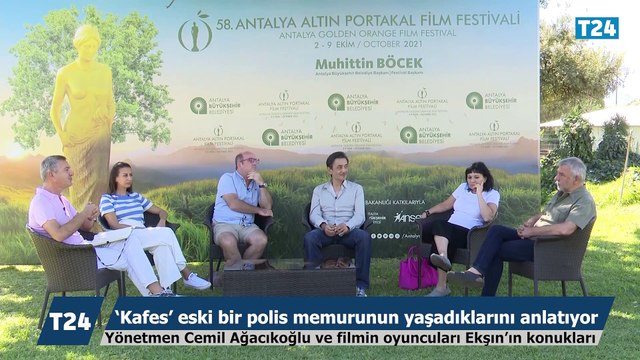 Altın Portakal Film Festivali | 'Kafes' filminin ekibi T24'te: Oteli işleten kişiyi gördüğümde 'sen bu filmde varsın' dedim