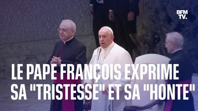 Pédophilie dans l'Église: le Pape François exprime sa honte