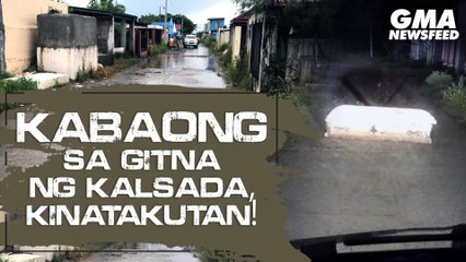 Kabaong sa gitna ng kalsada, kinatakutan sa Nueva Ecija! | GMA News Feed