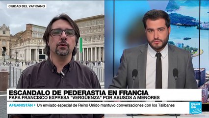 Papa Francisco lanza un mea culpa en nombre de la Iglesia por los abusos en Francia