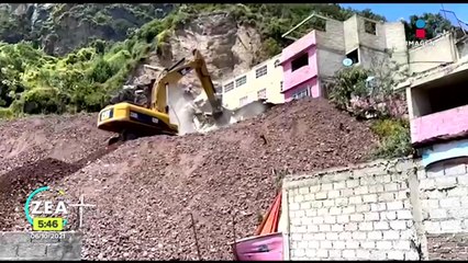 Concluye la demolición de 11 casas en el Cerro del Chiquihuite