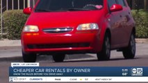 Know the rules of cheaper car rentals by owner