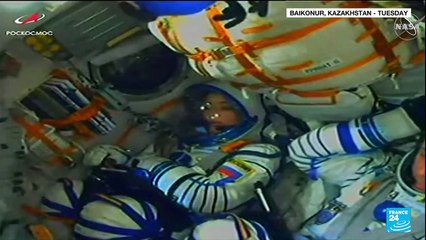 Lights, camera, blastoff! Russian film crew docks at ISS for first movie in space