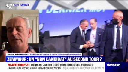 Pour Arnaud Benedetti, "la dynamique Eric Zemmour repose sur une déficience de Marine Le Pen [...] et une radicalité antisystème"